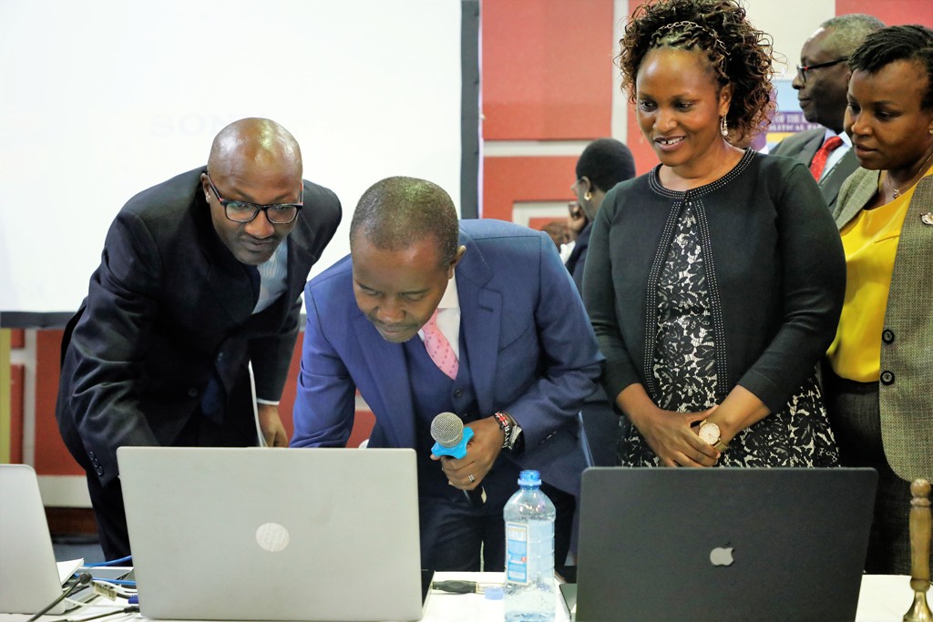CS Joe Mucheru Checks status