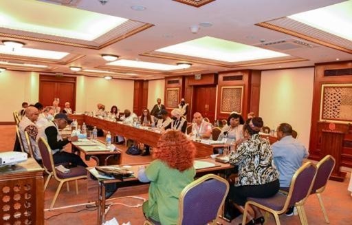 A discussion meeting between officials of Common Wealth Election Observers and senior ORPP officials together with Registrar of Political Parties at Serena hotel conference, Nairobi.